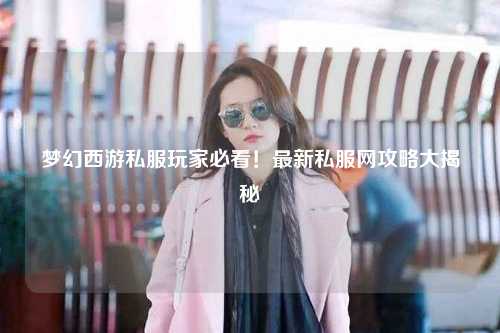 夢(mèng)幻西游私服玩家必看！最新私服網(wǎng)攻略大揭秘