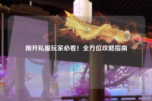 剛開(kāi)私服玩家必看！全方位攻略指南