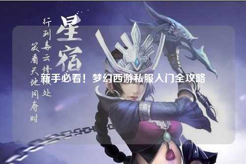 新手必看！夢(mèng)幻西游私服入門全攻略