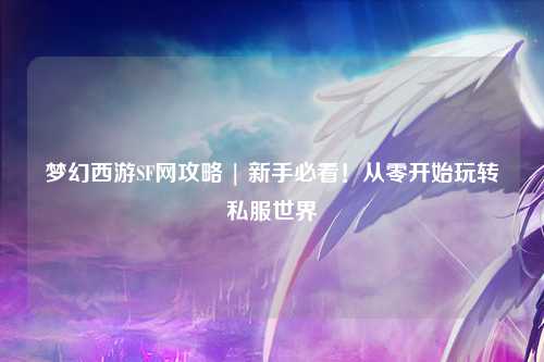 夢幻西游SF網(wǎng)攻略 | 新手必看！從零開始玩轉(zhuǎn)私服世界